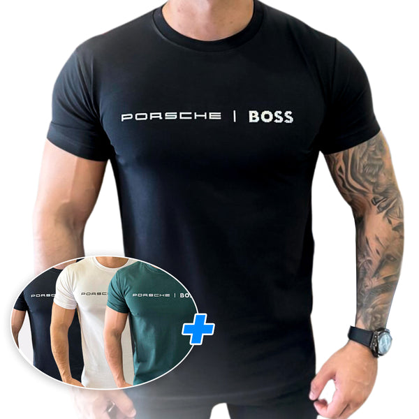 CAMISETA PORSCHE BOSS - COMPRE 1 E LEVE 3