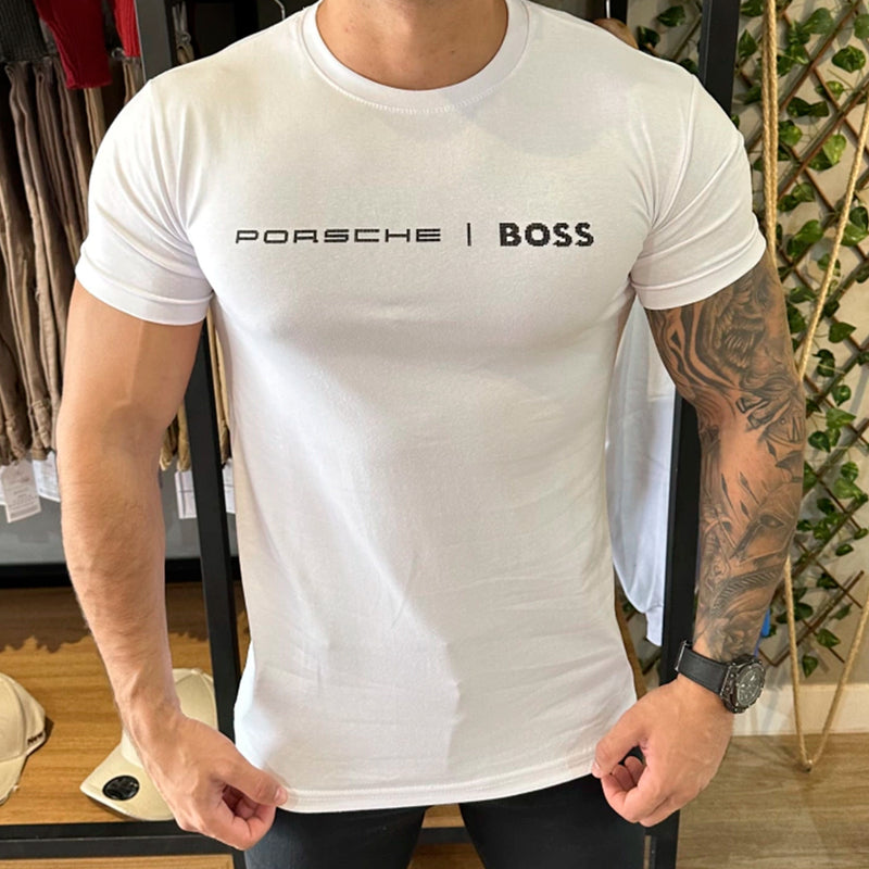 CAMISETA PORSCHE BOSS - COMPRE 1 E LEVE 2