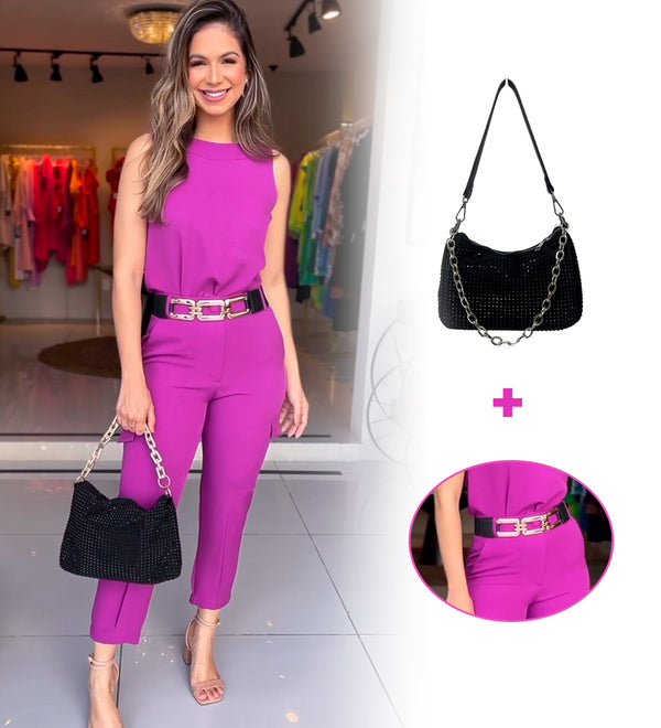 Conjunto Mid Melissa + Bolsa & Cinto (Brinde)