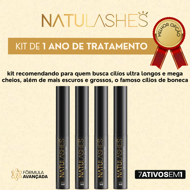 Sérum de cílios - NATULASHES™