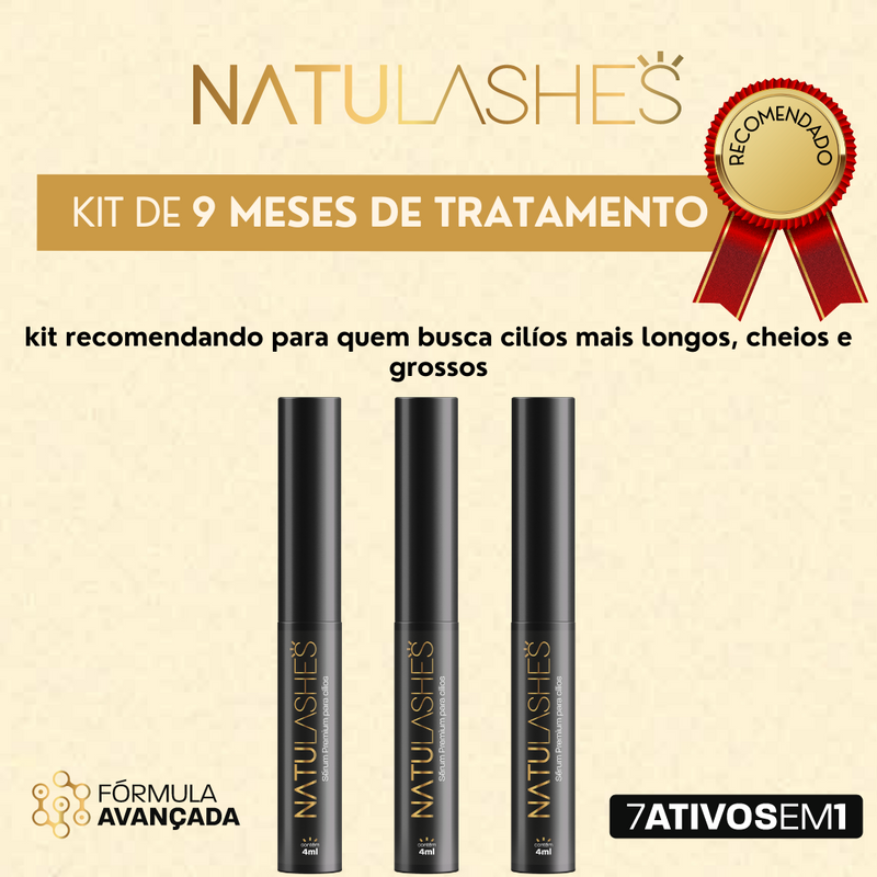 Sérum de cílios - NATULASHES™