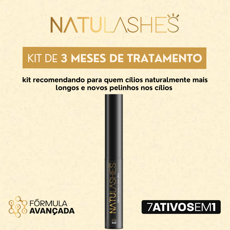 Sérum de cílios - NATULASHES™