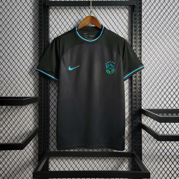 Camisa da Seleção Brasileira - Preto e Azul