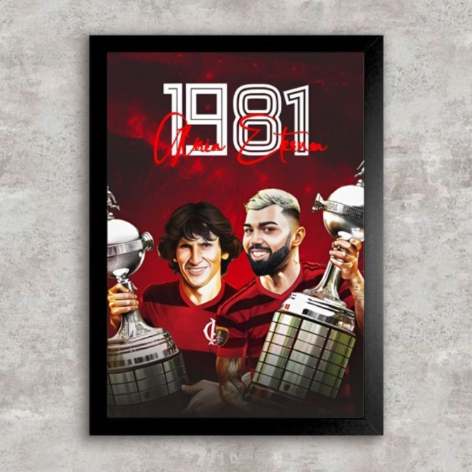 Quadro Decorativo do Flamengo [EDIÇÃO ESPECIAL 2023]