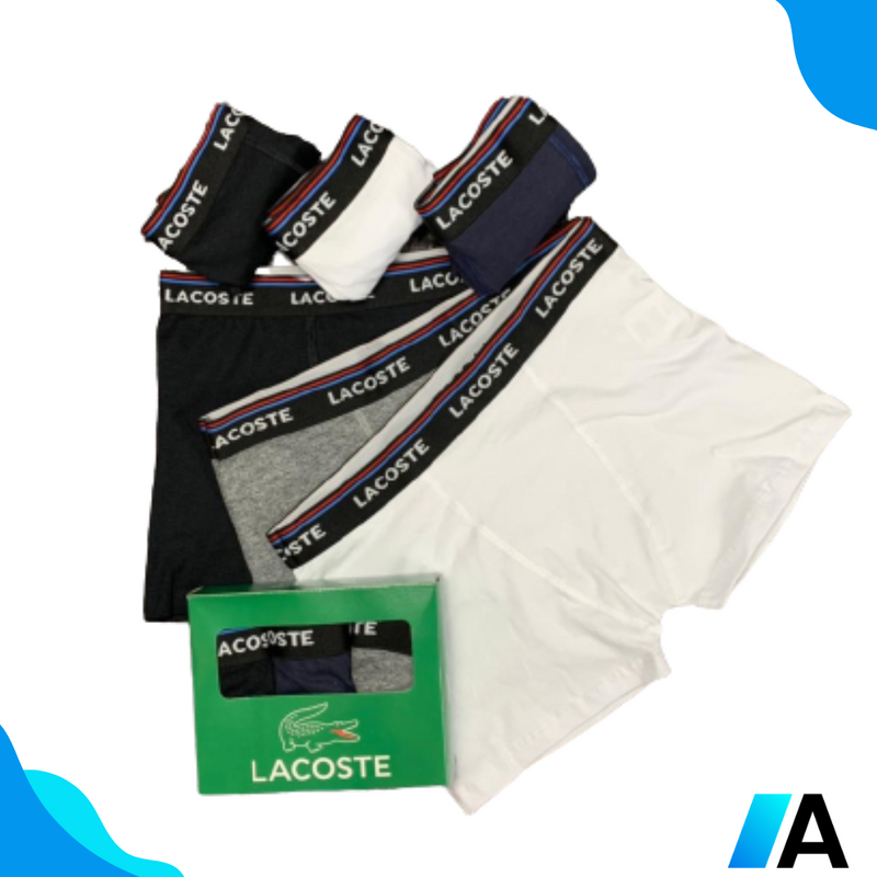 (Compre 1 Leve 10) - Cuecas Boxes Lacoste - Frete Grátis