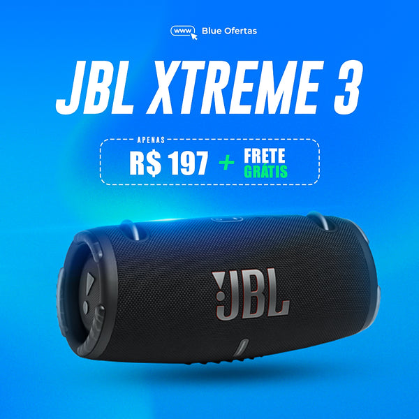 Caixa de Som Bluetooth JBLXtreme 3 (Promoção Limitada)