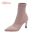 Aphixta - Bota Feminina Salto 9CM