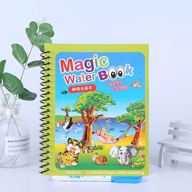 Book Magic - Livro para Colorir Reutilizável