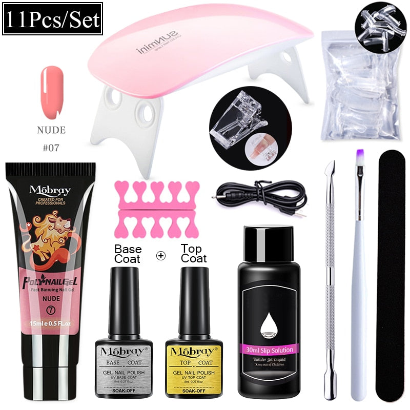 Kit Unhas Completo 11 Itens - Gel Mobray