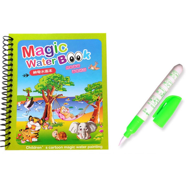 Book Magic - Livro para Colorir Reutilizável