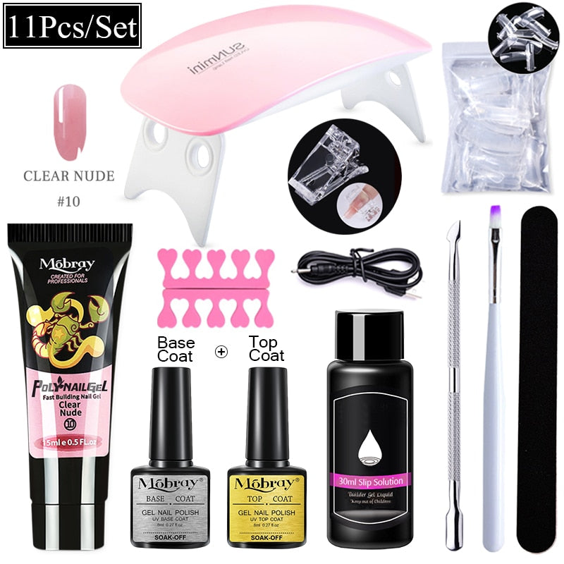 Kit Unhas Completo 11 Itens - Gel Mobray