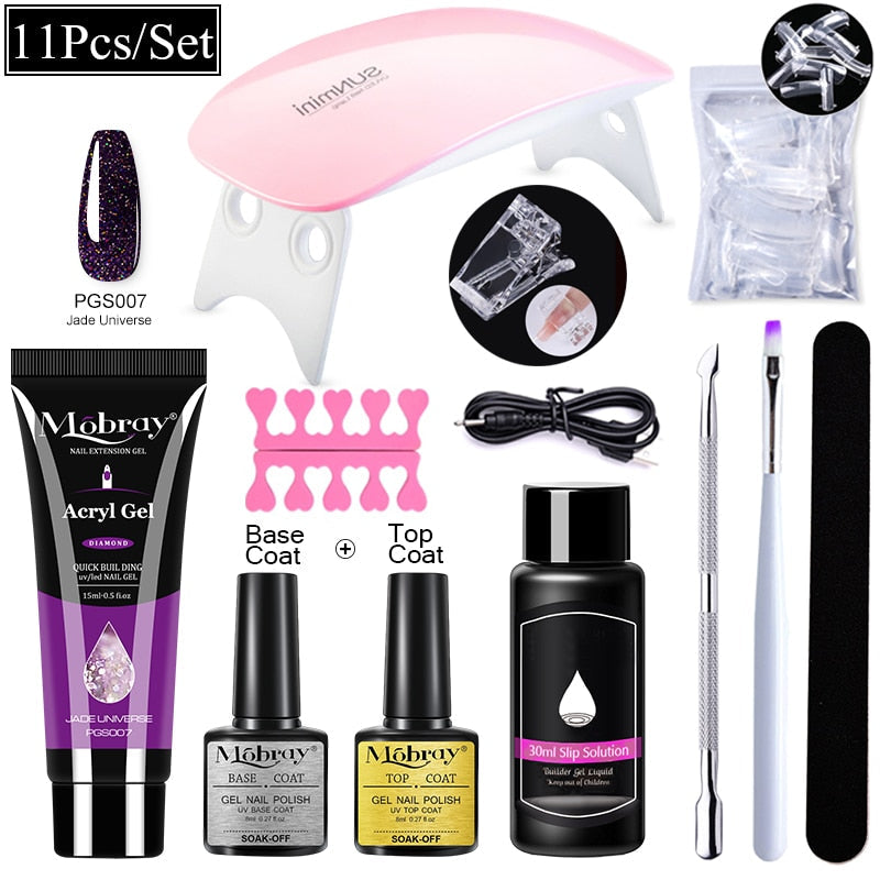 Kit Unhas Completo 11 Itens - Gel Mobray