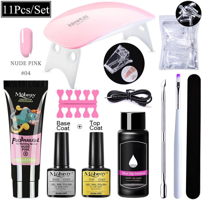 Kit Unhas Completo 11 Itens - Gel Mobray