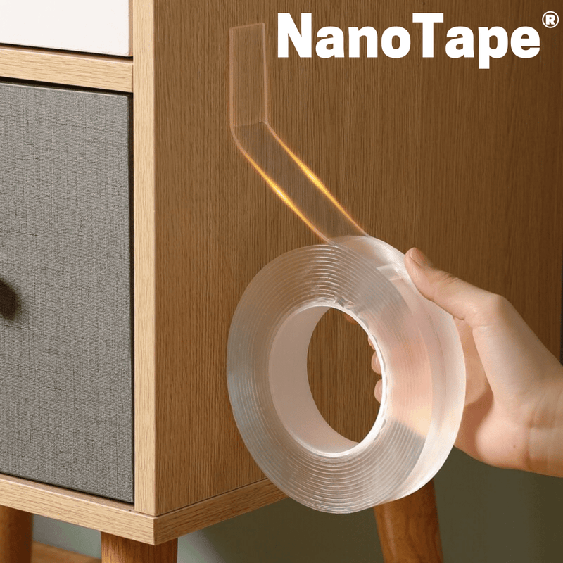 NanoTape® - Fita Invisível de Dupla Face Multifuncional