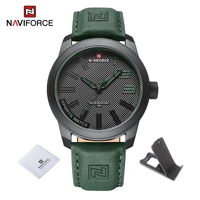 NAVIFORCE CONCEPT - Relógio de Quartzo Masculino À Prova D'água