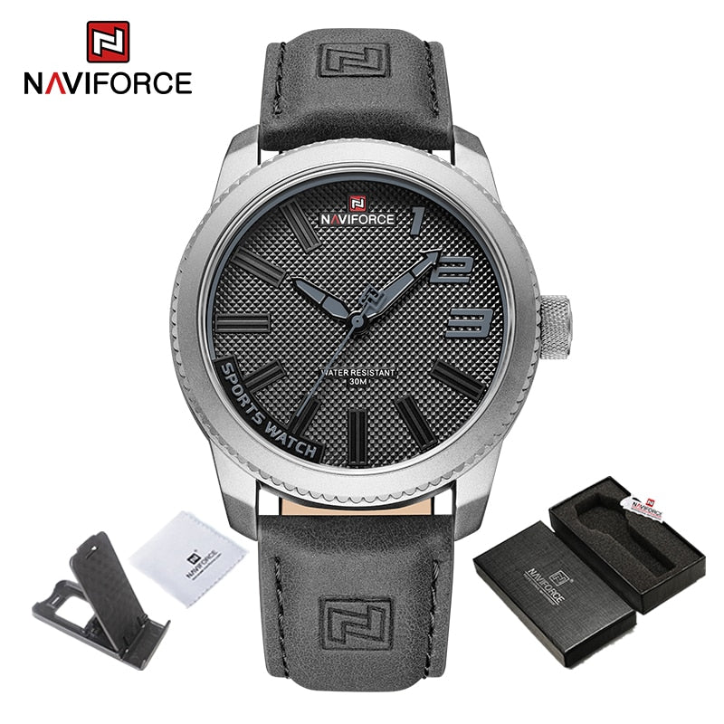 NAVIFORCE CONCEPT - Relógio de Quartzo Masculino À Prova D'água