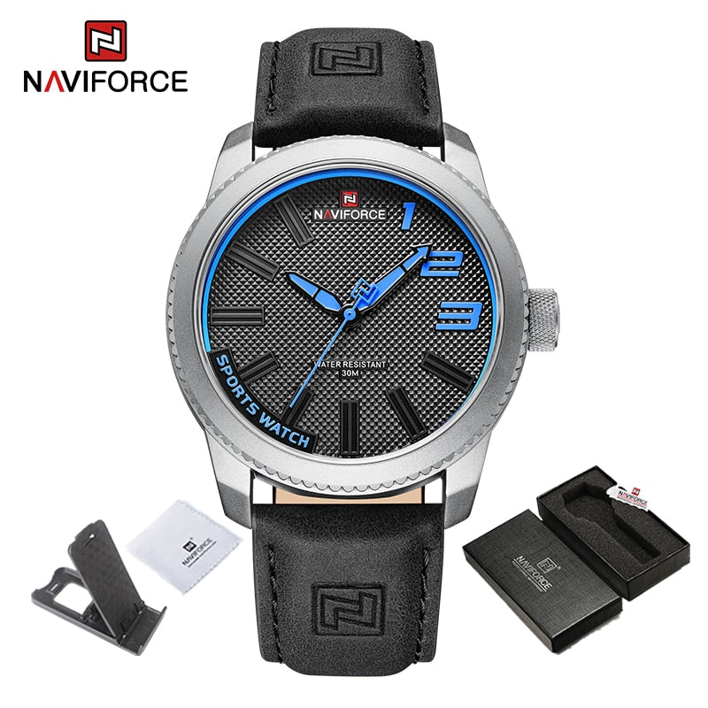 NAVIFORCE CONCEPT - Relógio de Quartzo Masculino À Prova D'água